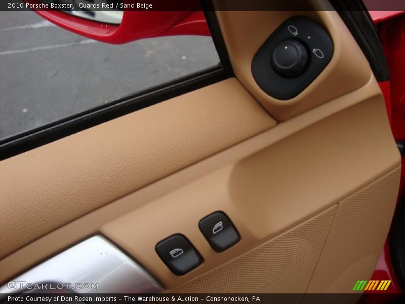 Guards Red / Sand Beige 2010 Porsche Boxster