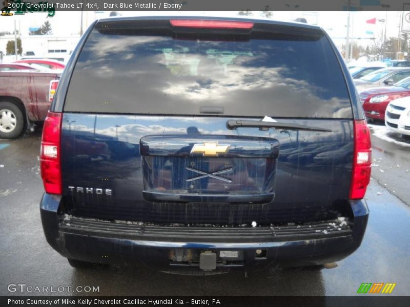 Dark Blue Metallic / Ebony 2007 Chevrolet Tahoe LT 4x4