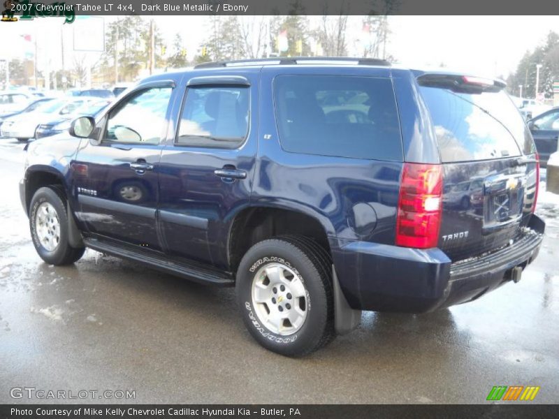 Dark Blue Metallic / Ebony 2007 Chevrolet Tahoe LT 4x4