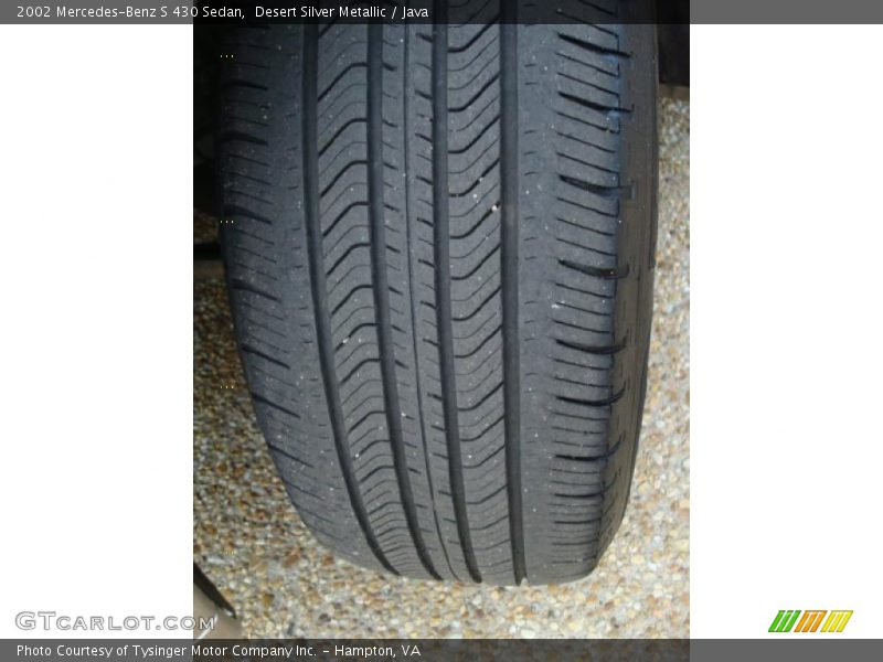 Desert Silver Metallic / Java 2002 Mercedes-Benz S 430 Sedan