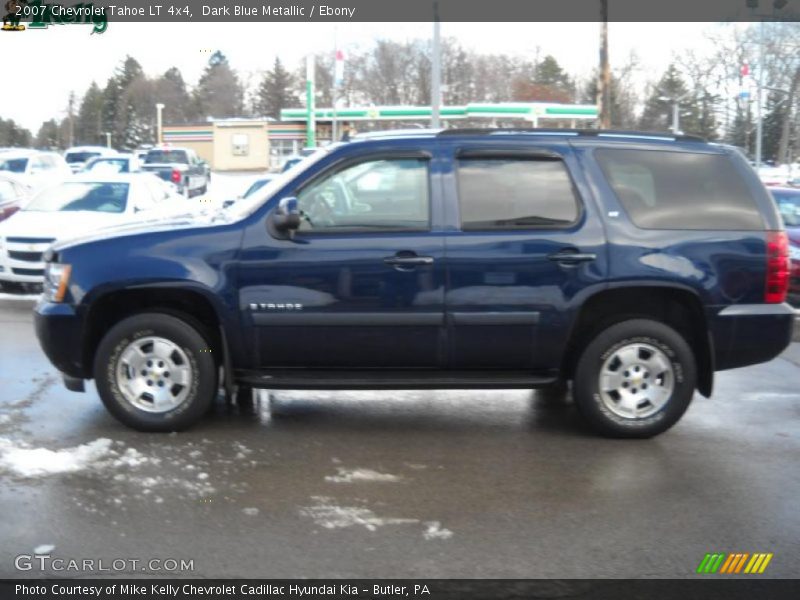Dark Blue Metallic / Ebony 2007 Chevrolet Tahoe LT 4x4
