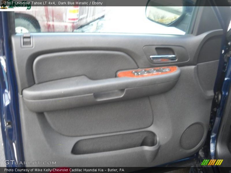 Dark Blue Metallic / Ebony 2007 Chevrolet Tahoe LT 4x4