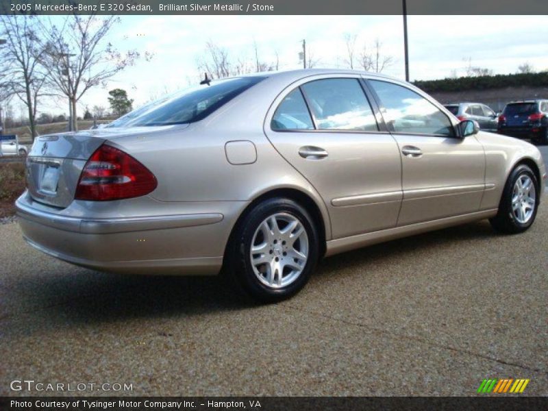 Brilliant Silver Metallic / Stone 2005 Mercedes-Benz E 320 Sedan