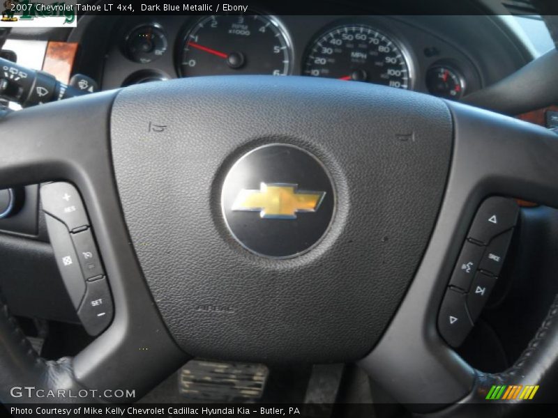 Dark Blue Metallic / Ebony 2007 Chevrolet Tahoe LT 4x4