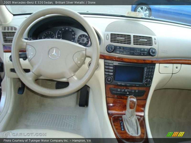 Brilliant Silver Metallic / Stone 2005 Mercedes-Benz E 320 Sedan