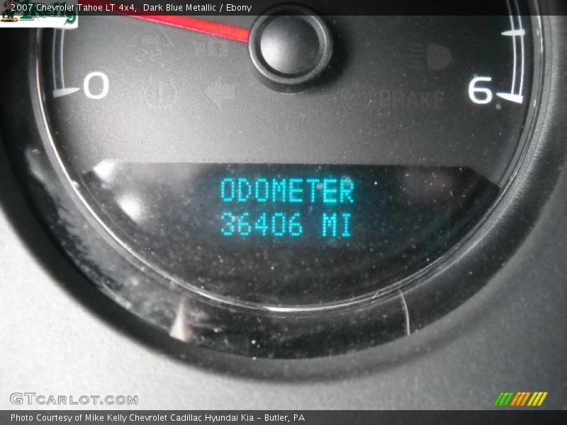Dark Blue Metallic / Ebony 2007 Chevrolet Tahoe LT 4x4