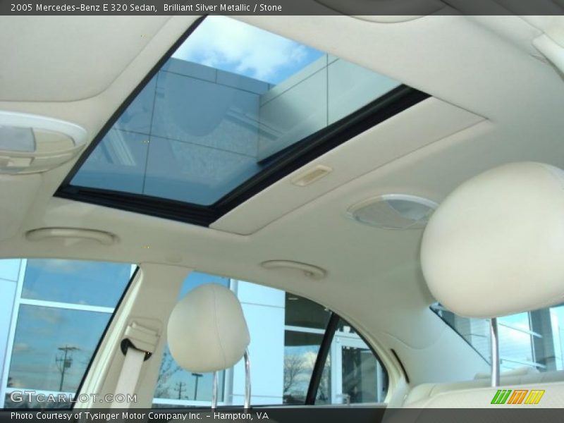 Brilliant Silver Metallic / Stone 2005 Mercedes-Benz E 320 Sedan