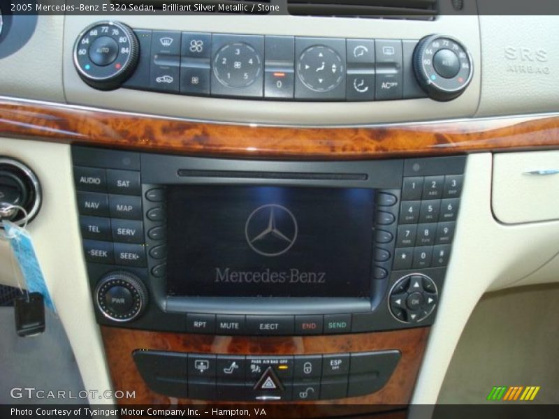 Brilliant Silver Metallic / Stone 2005 Mercedes-Benz E 320 Sedan