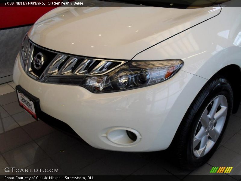 Glacier Pearl / Beige 2009 Nissan Murano S