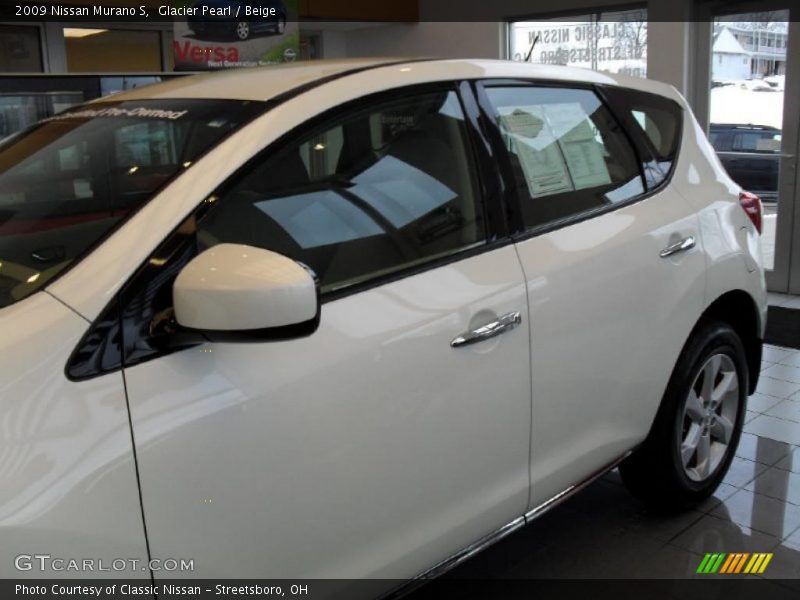 Glacier Pearl / Beige 2009 Nissan Murano S