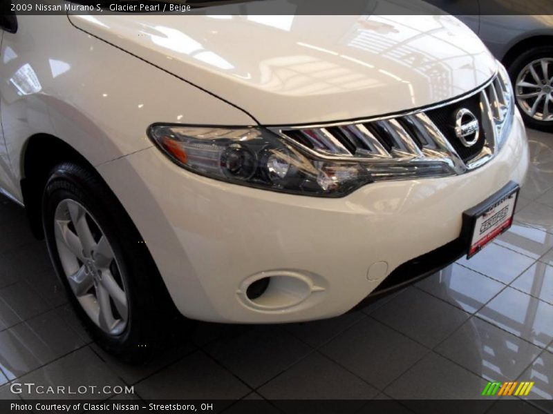 Glacier Pearl / Beige 2009 Nissan Murano S