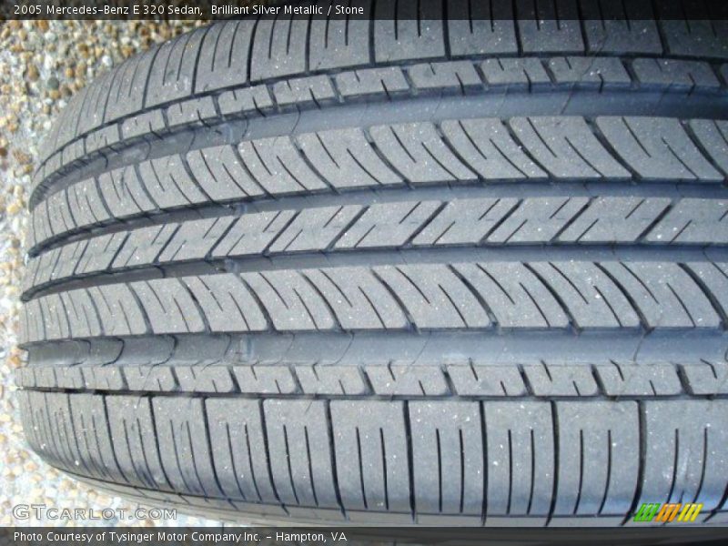 Brilliant Silver Metallic / Stone 2005 Mercedes-Benz E 320 Sedan