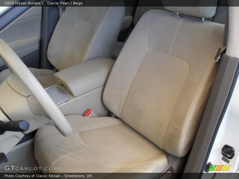 Glacier Pearl / Beige 2009 Nissan Murano S