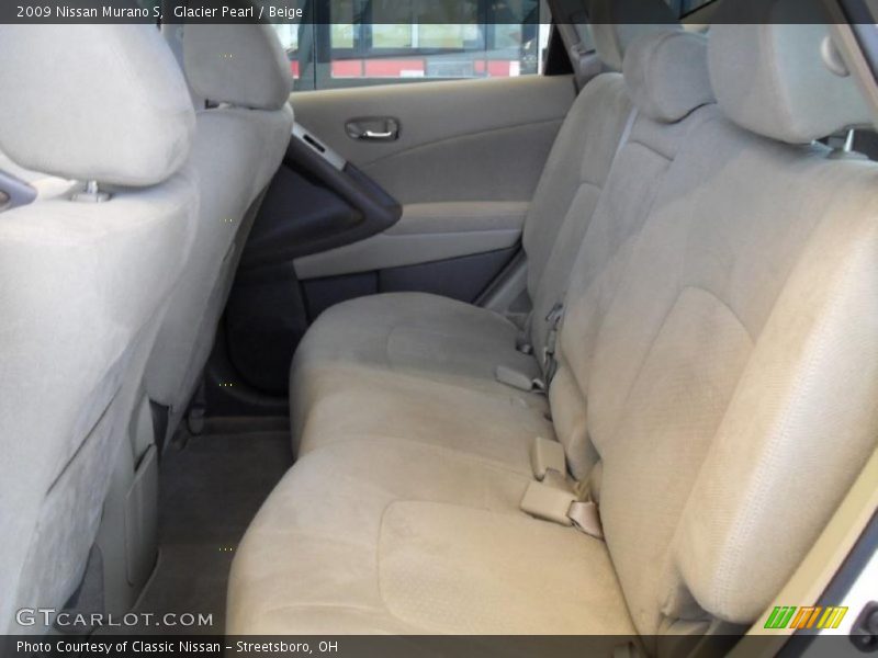 Glacier Pearl / Beige 2009 Nissan Murano S