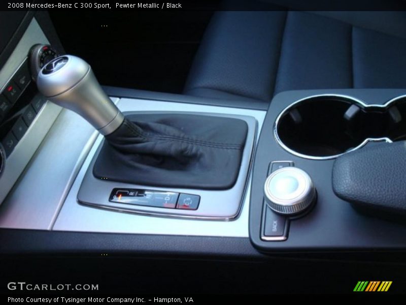 Pewter Metallic / Black 2008 Mercedes-Benz C 300 Sport