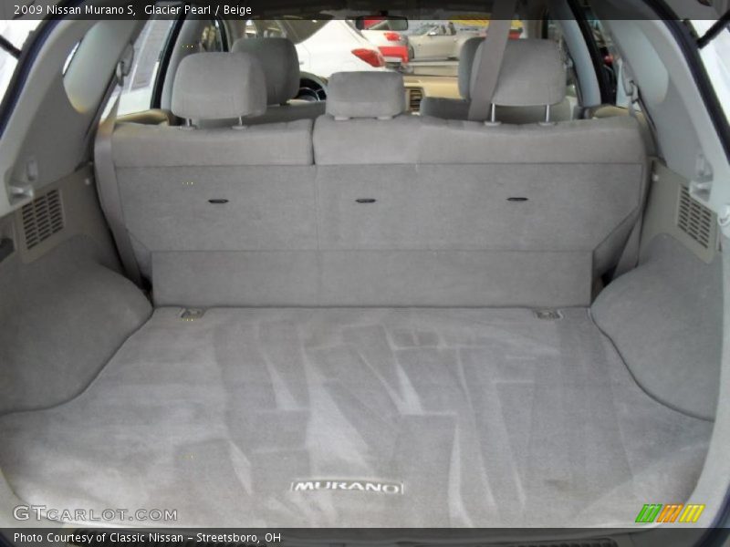 Glacier Pearl / Beige 2009 Nissan Murano S