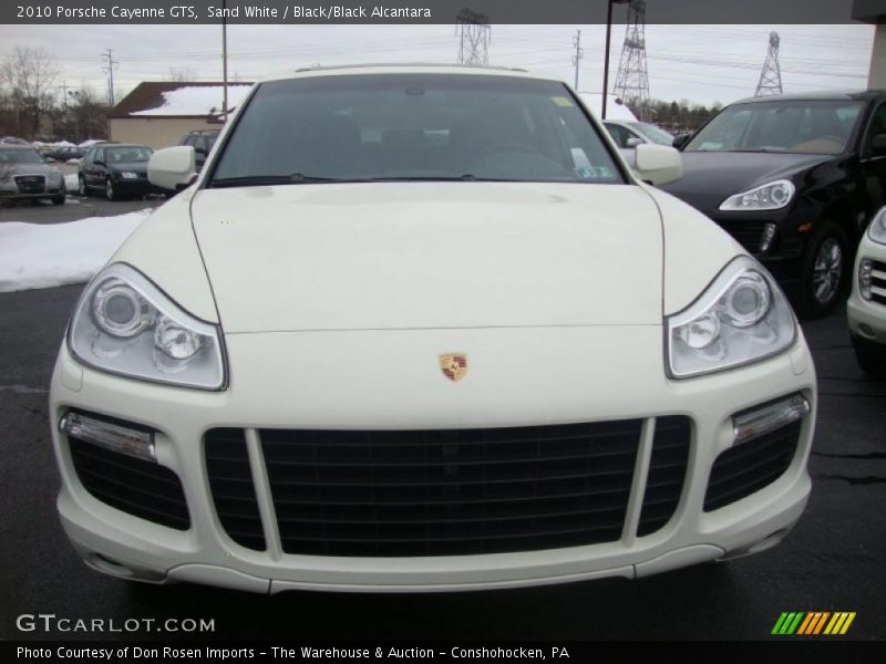 Sand White / Black/Black Alcantara 2010 Porsche Cayenne GTS