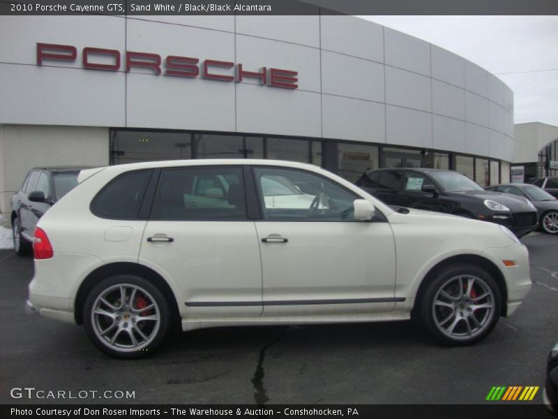 Sand White / Black/Black Alcantara 2010 Porsche Cayenne GTS
