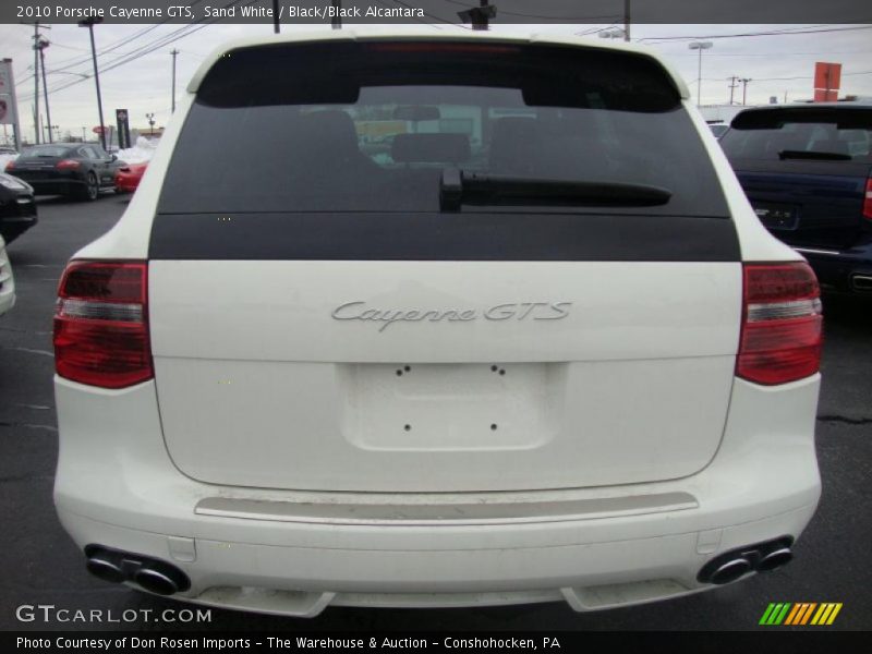 Sand White / Black/Black Alcantara 2010 Porsche Cayenne GTS