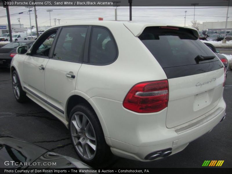 Sand White / Black/Black Alcantara 2010 Porsche Cayenne GTS