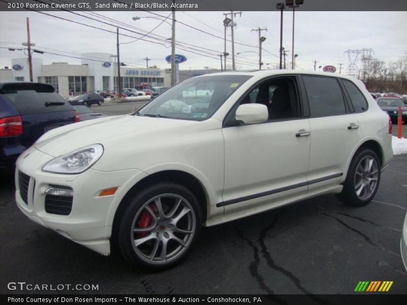Sand White / Black/Black Alcantara 2010 Porsche Cayenne GTS