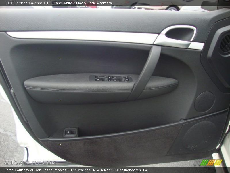Sand White / Black/Black Alcantara 2010 Porsche Cayenne GTS