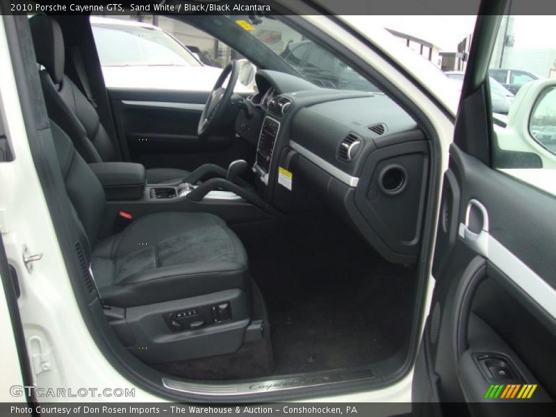 Sand White / Black/Black Alcantara 2010 Porsche Cayenne GTS