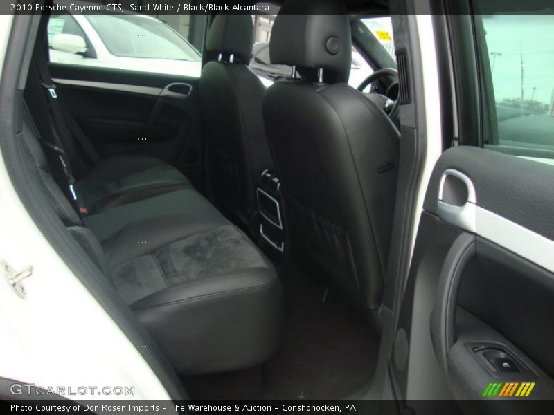 Sand White / Black/Black Alcantara 2010 Porsche Cayenne GTS