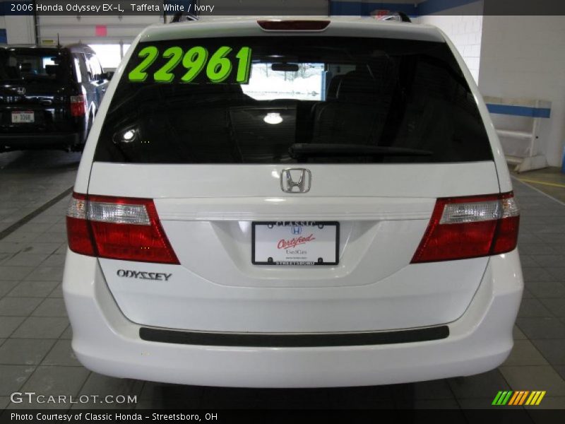 Taffeta White / Ivory 2006 Honda Odyssey EX-L