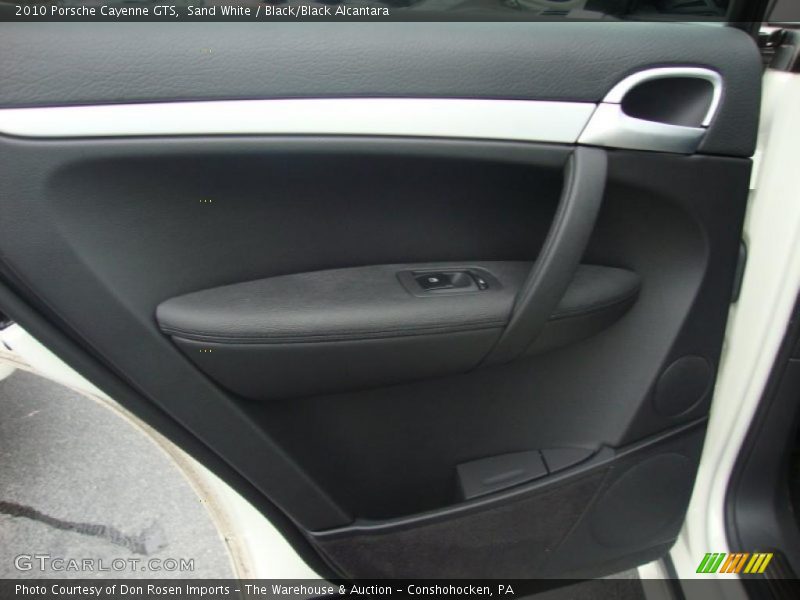 Sand White / Black/Black Alcantara 2010 Porsche Cayenne GTS