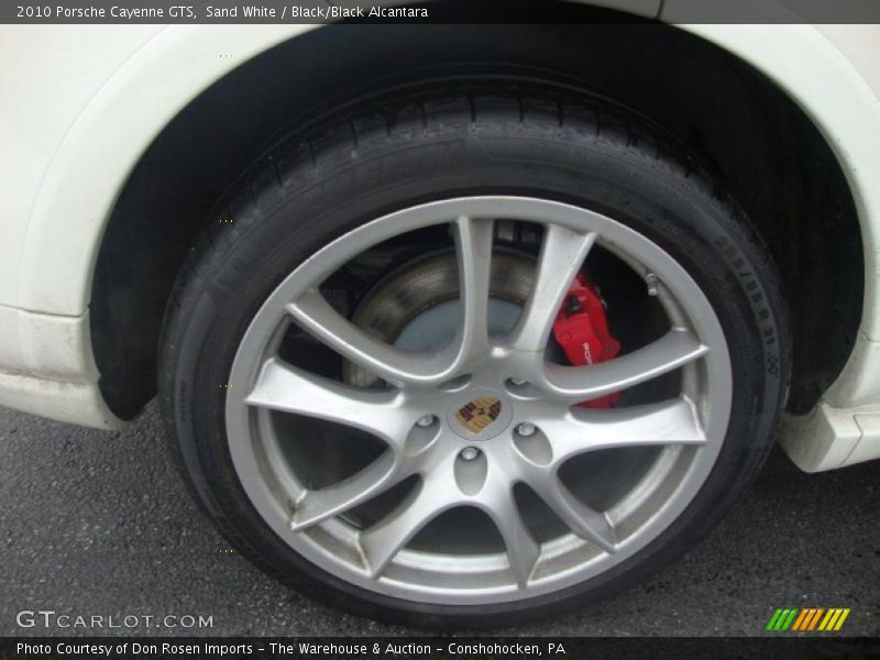 Sand White / Black/Black Alcantara 2010 Porsche Cayenne GTS