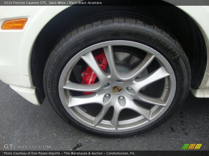 Sand White / Black/Black Alcantara 2010 Porsche Cayenne GTS