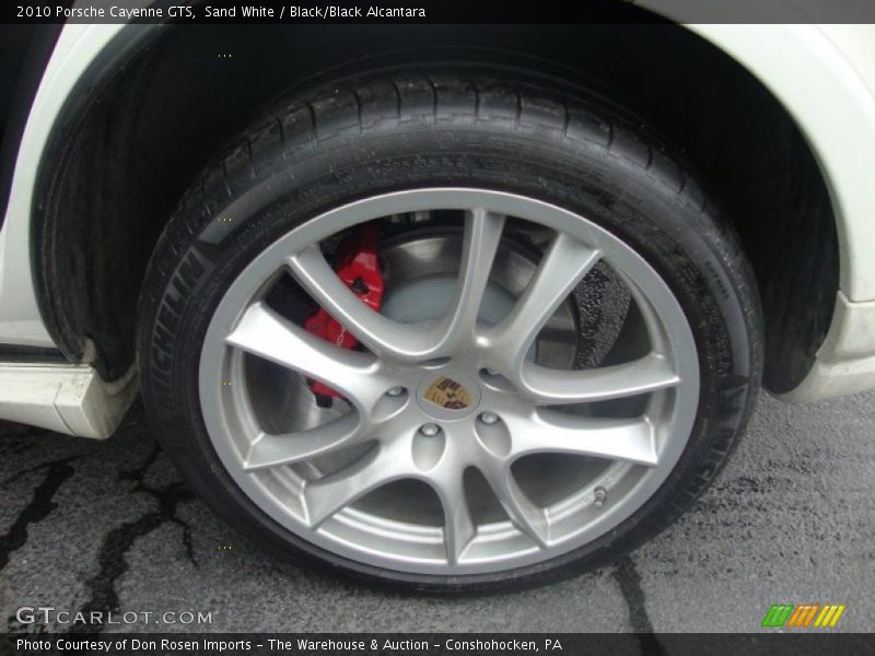 Sand White / Black/Black Alcantara 2010 Porsche Cayenne GTS