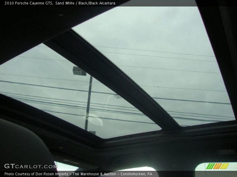 Sand White / Black/Black Alcantara 2010 Porsche Cayenne GTS