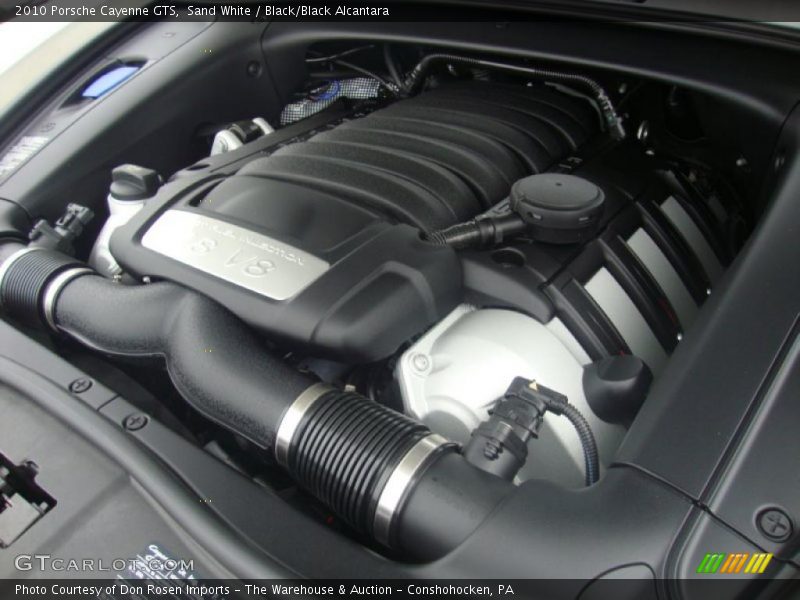 Sand White / Black/Black Alcantara 2010 Porsche Cayenne GTS