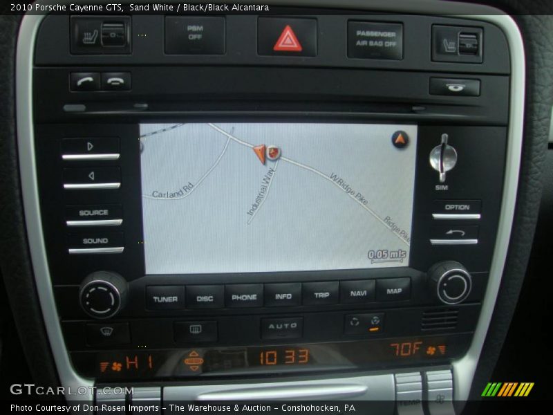 Sand White / Black/Black Alcantara 2010 Porsche Cayenne GTS