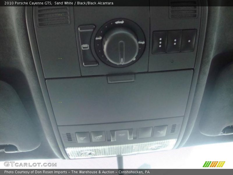 Sand White / Black/Black Alcantara 2010 Porsche Cayenne GTS