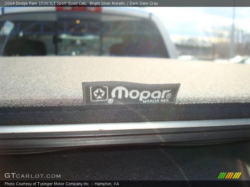 Bright Silver Metallic / Dark Slate Gray 2004 Dodge Ram 1500 SLT Sport Quad Cab