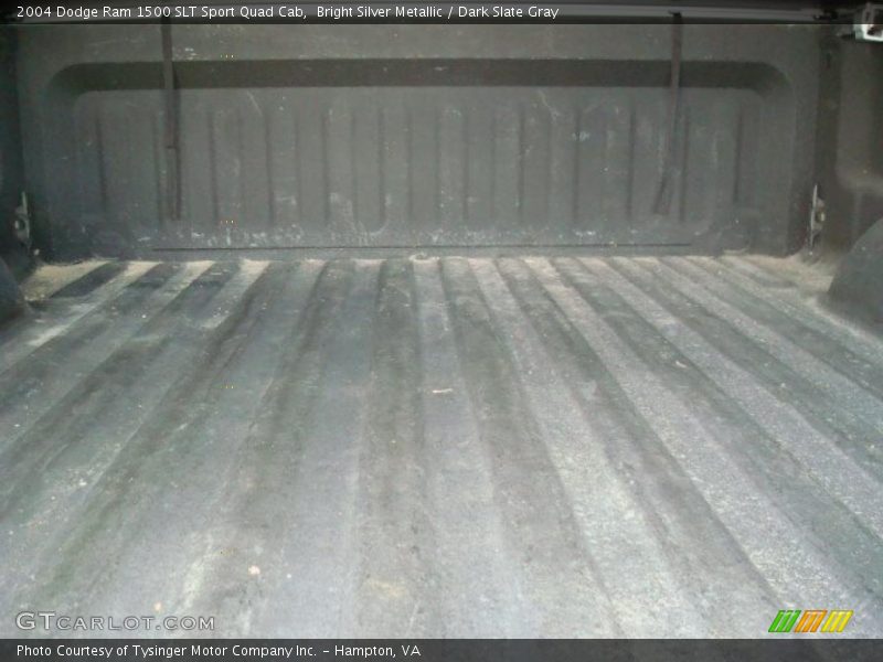 Bright Silver Metallic / Dark Slate Gray 2004 Dodge Ram 1500 SLT Sport Quad Cab