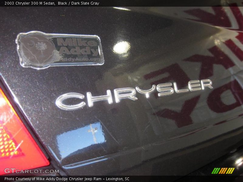 Black / Dark Slate Gray 2003 Chrysler 300 M Sedan