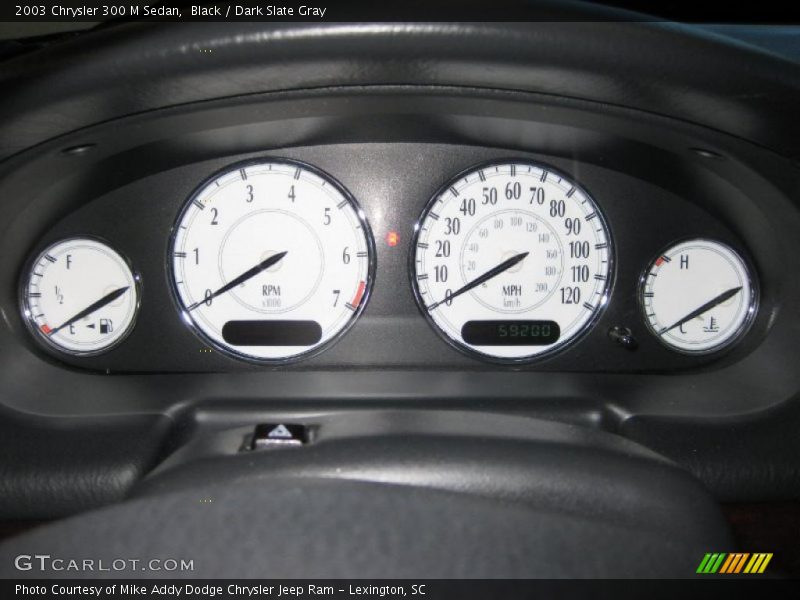 Black / Dark Slate Gray 2003 Chrysler 300 M Sedan