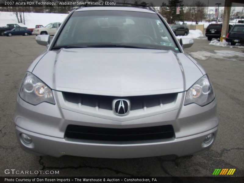 Alabaster Silver Metallic / Ebony 2007 Acura RDX Technology