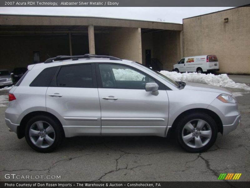 Alabaster Silver Metallic / Ebony 2007 Acura RDX Technology