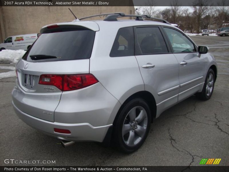Alabaster Silver Metallic / Ebony 2007 Acura RDX Technology