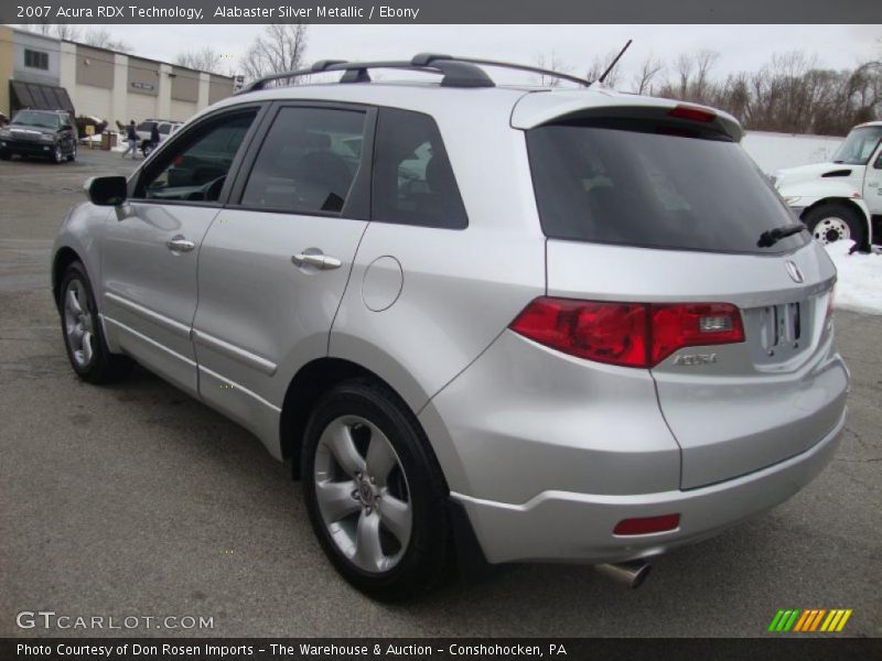 Alabaster Silver Metallic / Ebony 2007 Acura RDX Technology