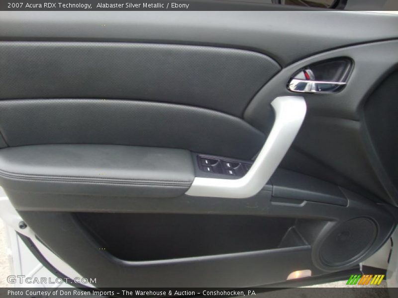 Alabaster Silver Metallic / Ebony 2007 Acura RDX Technology