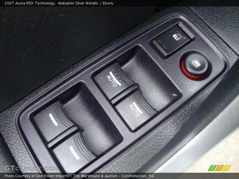 Alabaster Silver Metallic / Ebony 2007 Acura RDX Technology