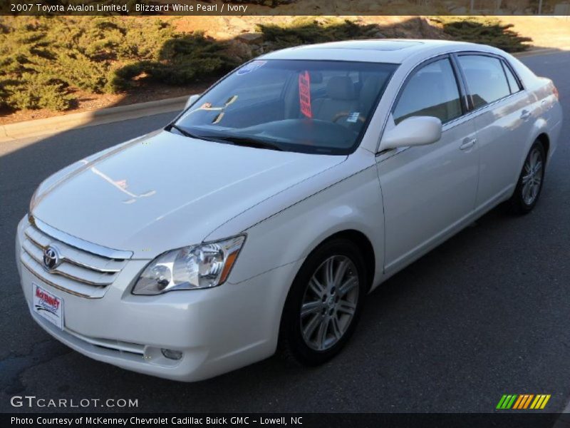 Blizzard White Pearl / Ivory 2007 Toyota Avalon Limited