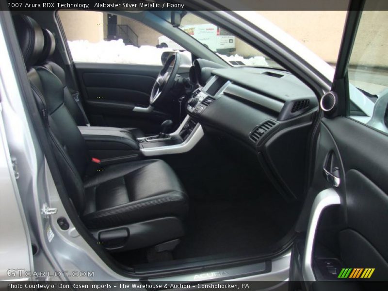 Alabaster Silver Metallic / Ebony 2007 Acura RDX Technology