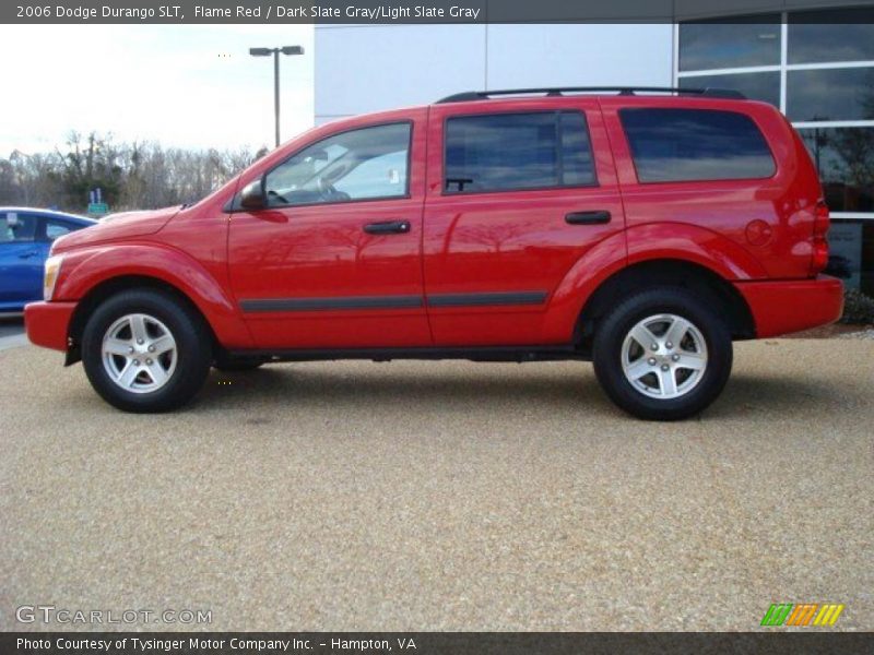 Flame Red / Dark Slate Gray/Light Slate Gray 2006 Dodge Durango SLT